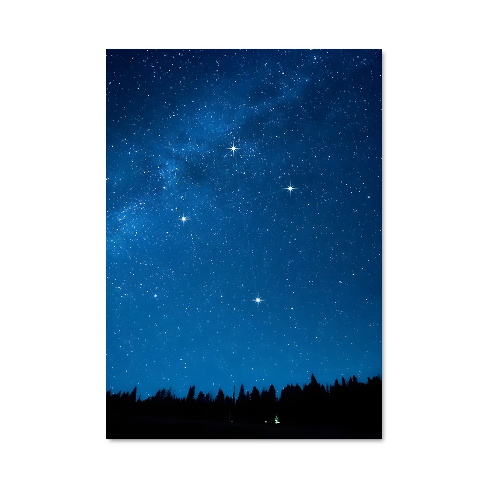 Poster Éblouissant Southern Cross – affiche Constellations